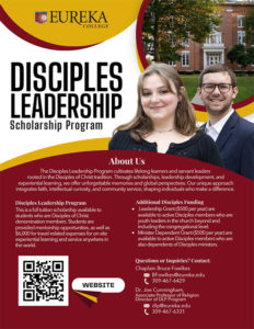 Disciples Leadership Scholarship Program (Eureka College)