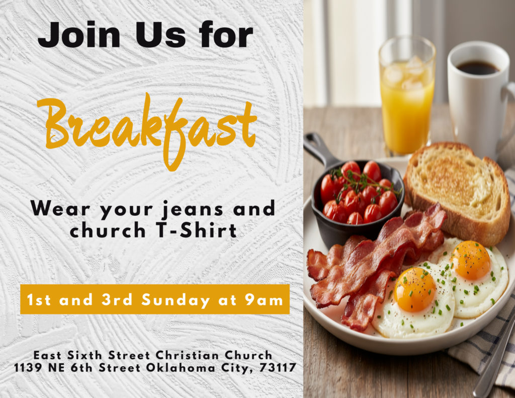 Join us for breakfast!